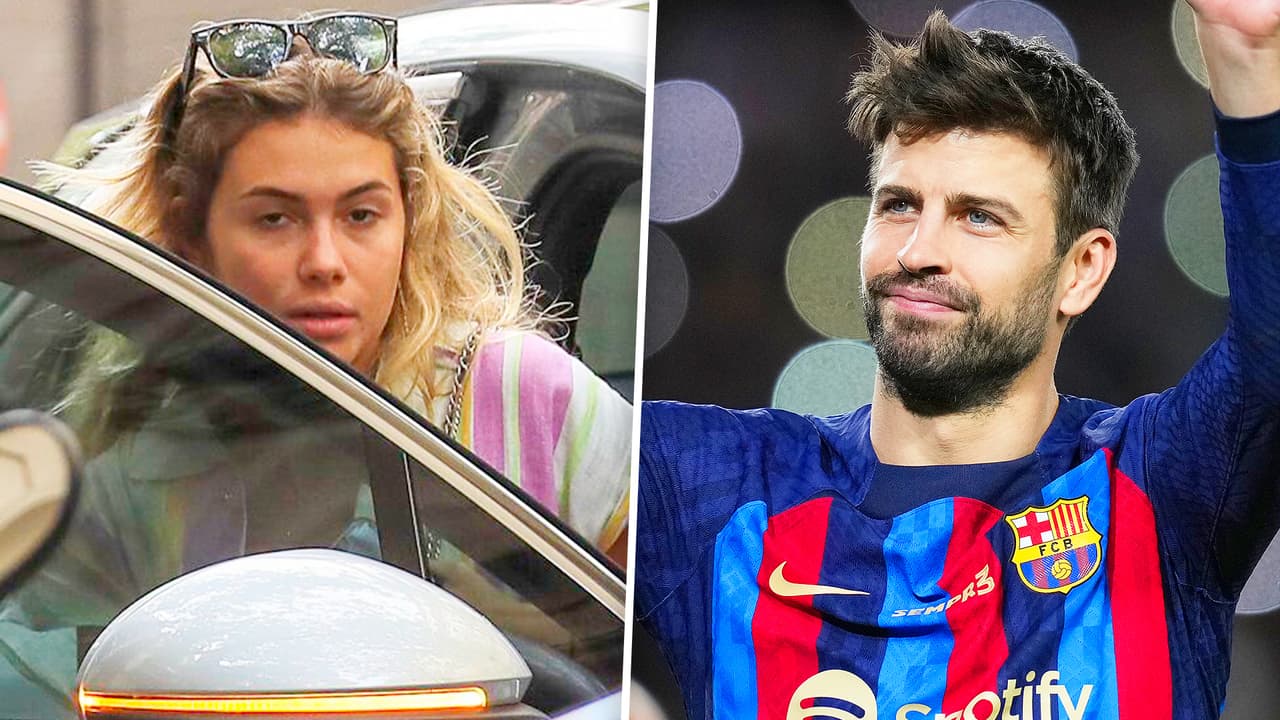 Captan a Piqué en tremendo beso con Clara Chía Marti tras su repentina despedida de las canchas