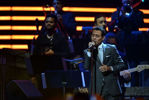 ¡El intérprete brilló como nunca!