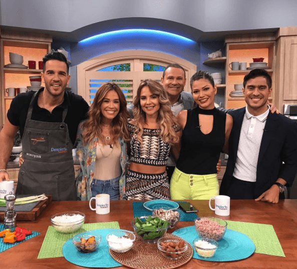 Ximena estuvo feliz de poder compartir con sus compañeros, como en los viejos tiempos.