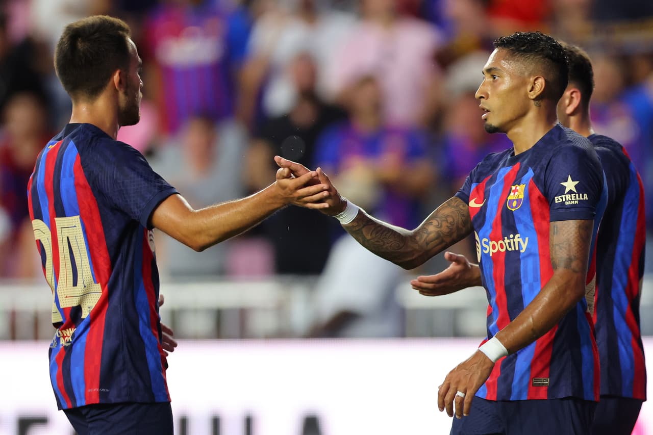 Inter Miami no metió ni las manos ante un Barcelona que se impuso con goles de Aumabeyang, Rapinha, Ansu Fati, Gavi, Depay y Dembélé.