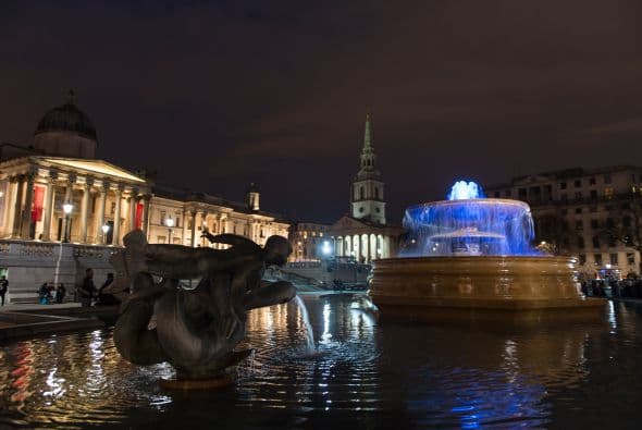 Con este día, Naciones Unidas busca promover una integración social completa de aquellos que sufren la discapacidad. En la foto, el Trafalgar Square en Londres, Reino Unido.