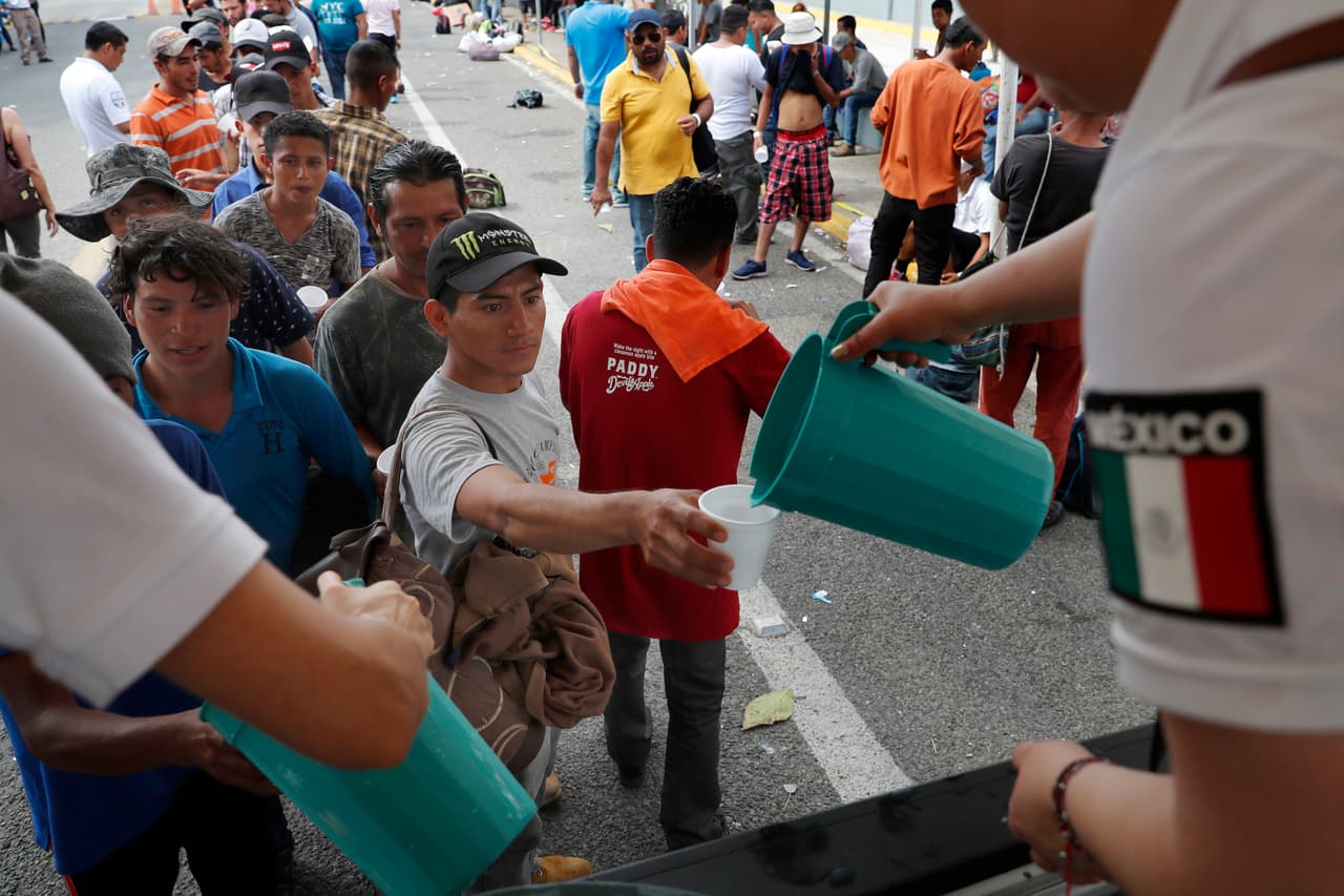 Los migrantes de las caravanas “no se abusan entre ellos” como dijo Trump en su discurso para justificar el muro