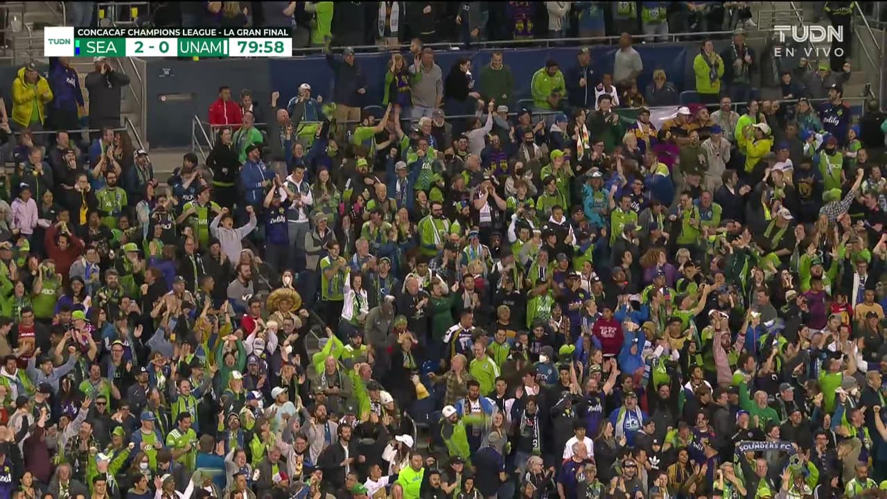 ¡GOL!  anota para Seattle Sounders FC. Raúl Ruidíaz