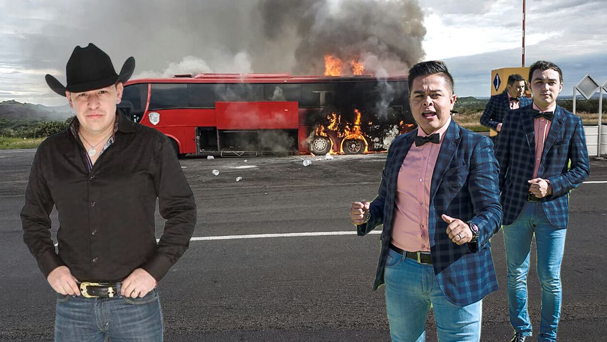 Una trampa mortal: así se juegan la vida los artistas de regional mexicano cuando viajan en autobús