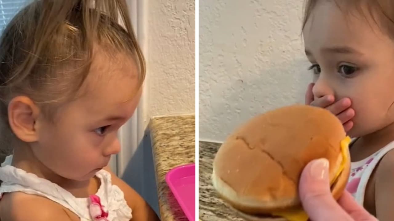 Niña llora cuando su mamá le da comida rápida porque ella prefiere vegetales: mira su reacción