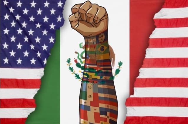 Becky G siempre ha hablado con mucho orgullo de sus raíces mexicanas, y para manifestarse en contra del empresario compartió en las redes un fragmento de la canción titulada 'We Are Mexico', que se incluirá en su siguiente disco.