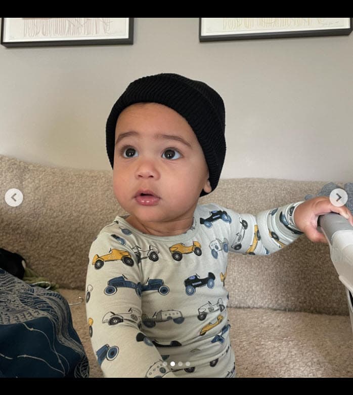 También compartió otras imágenes de él como esta.
<br>