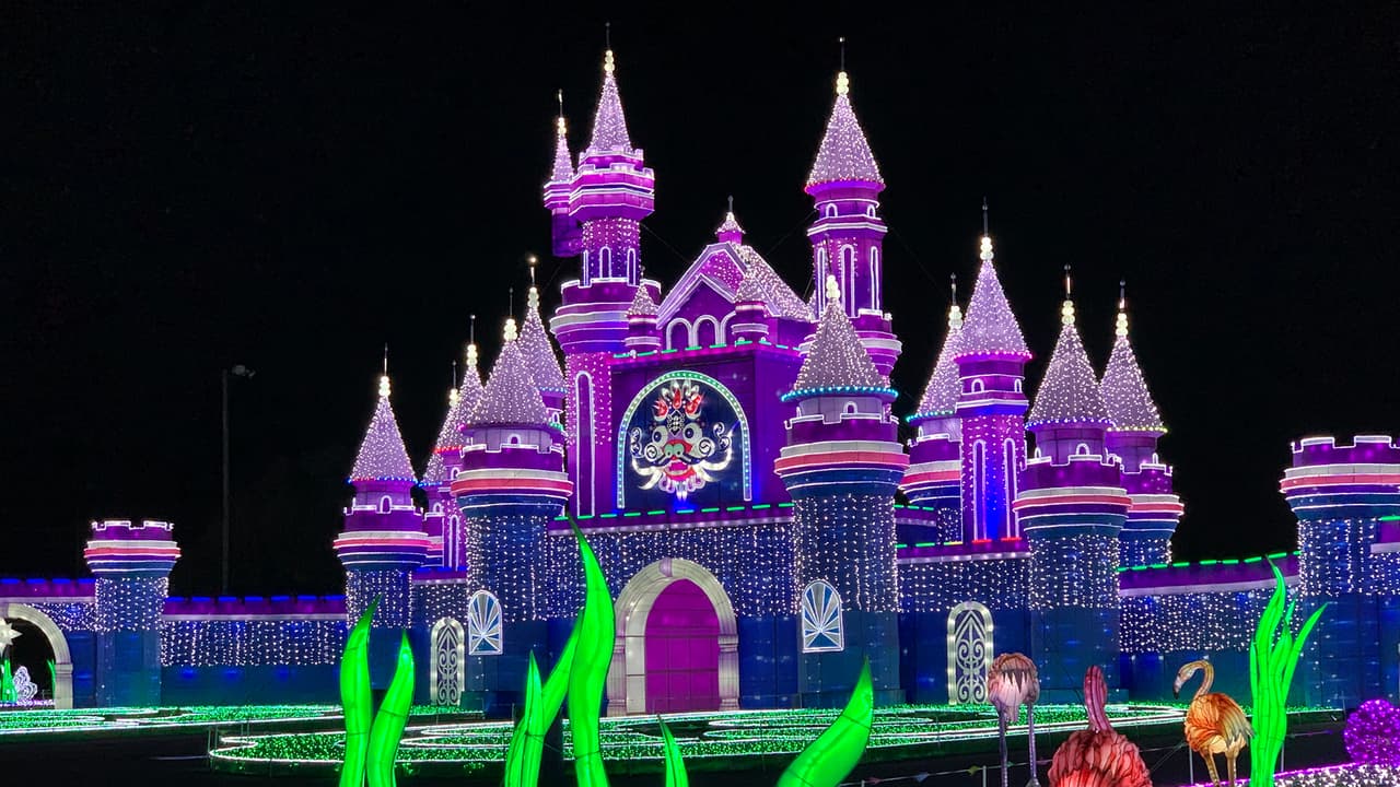 Esta es la entrada principal del festival que se localiza a 45 minutos de Houston.