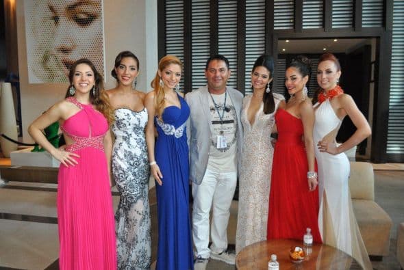 Aly, Gabriela, Josephine, Alina, Yesenia y Prissila fueron invitadas VIP.