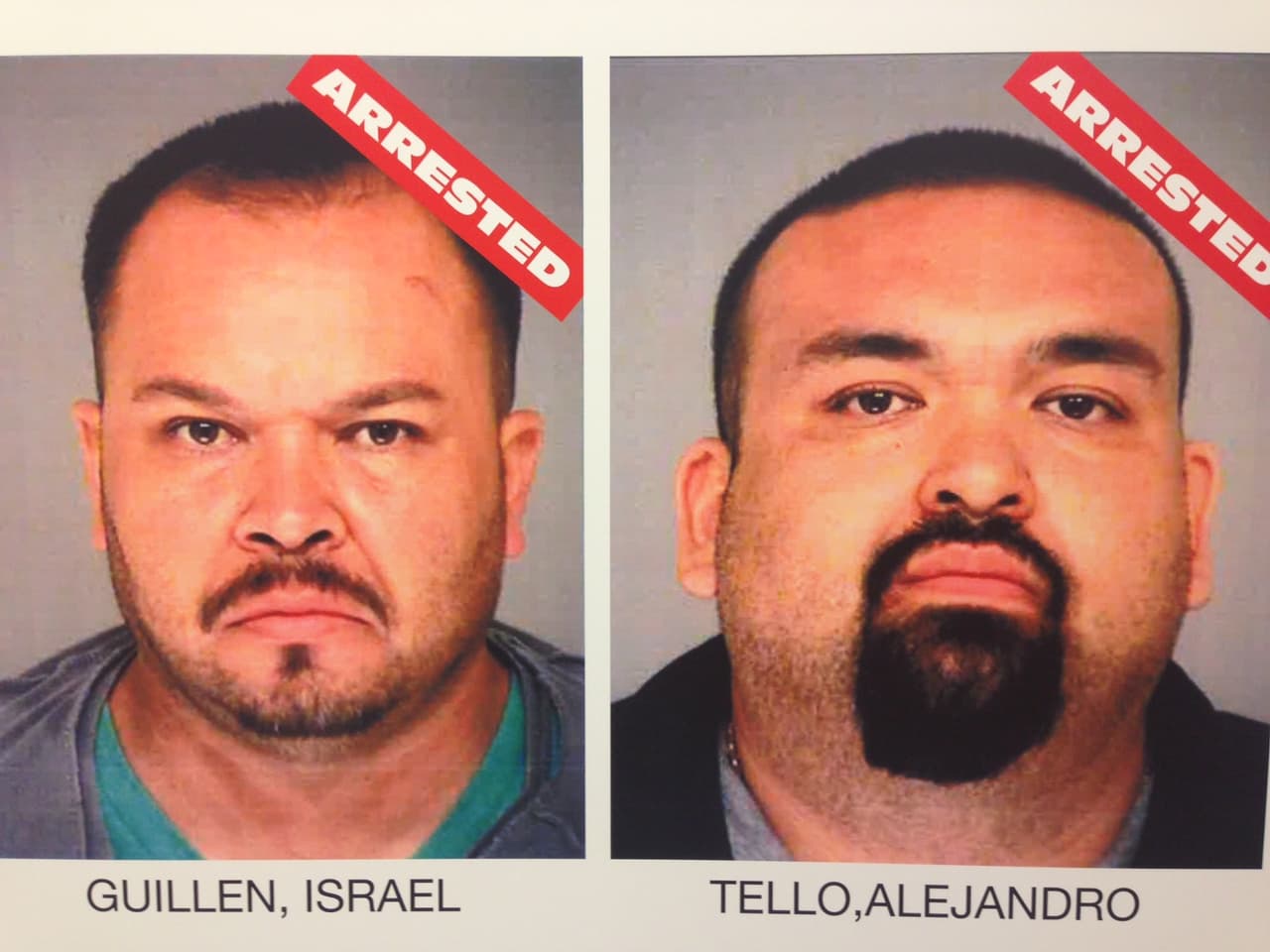 Dos de cuatro arrestados, presuntos suministradores de armas a un cártel mexicano.