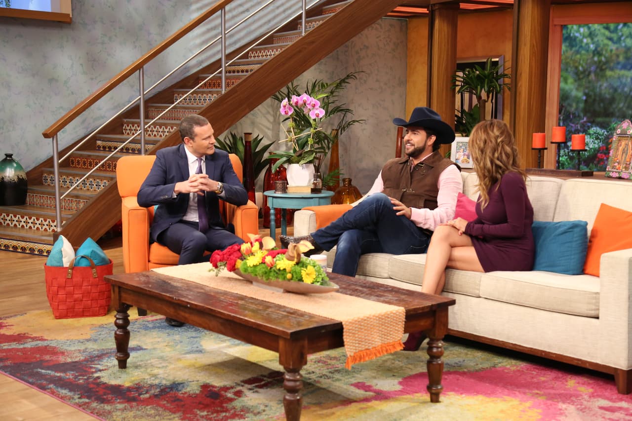 A Jerry se le ilumina la mirada al hablar de su papel como papá, el tiene tres hijos maravillosos.