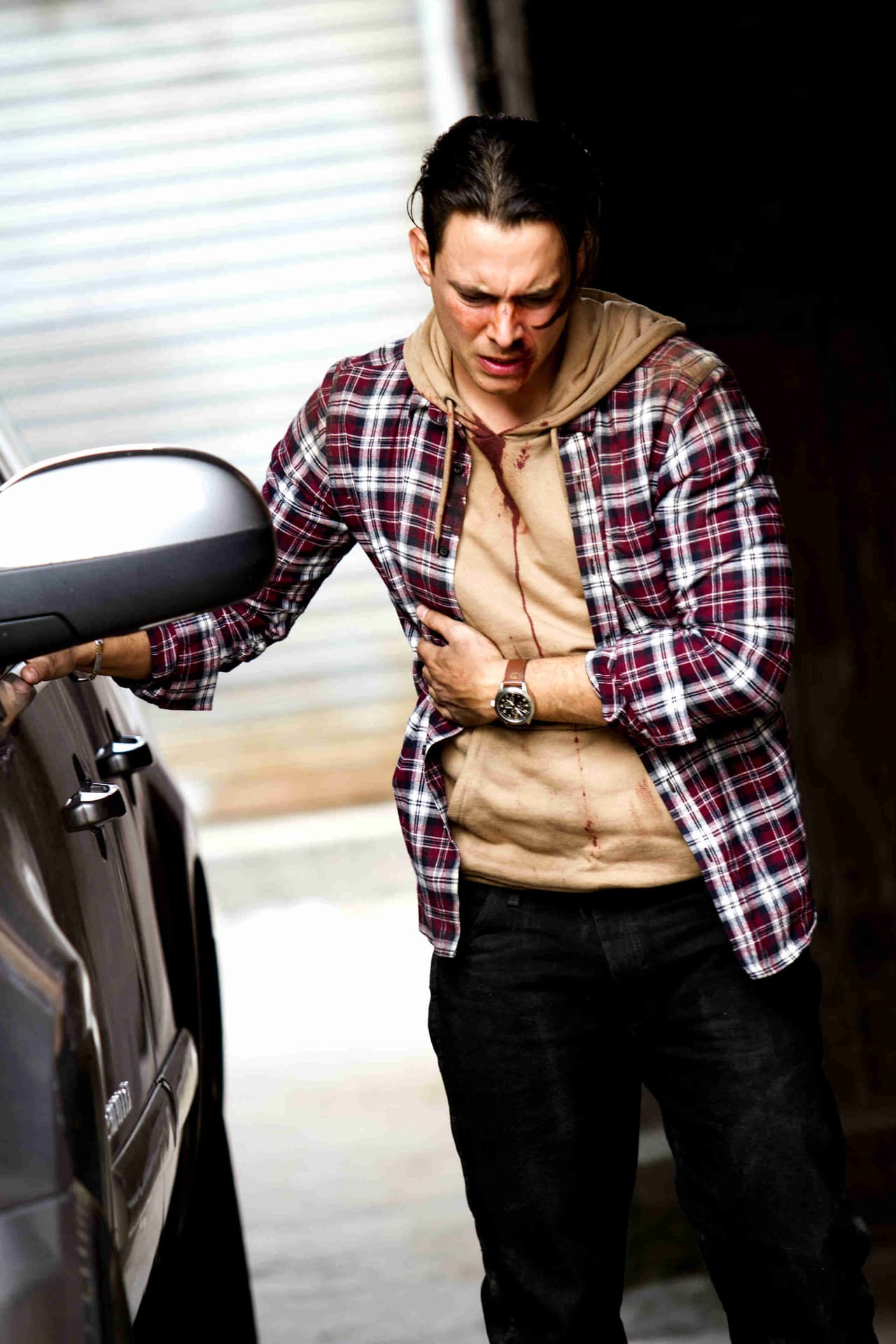 Roberto recibió varios disparos que lo dejaron muy débil y sin posibilidades de escapar.