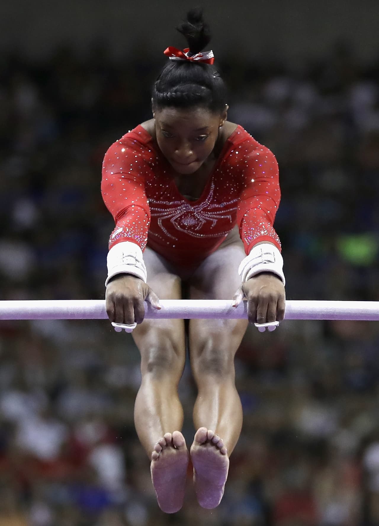 Esta jovencita de 19 años, originaria de Texas, ha participado en todos los campeonatos mundiales de los que se ha llevado 14 medallas.