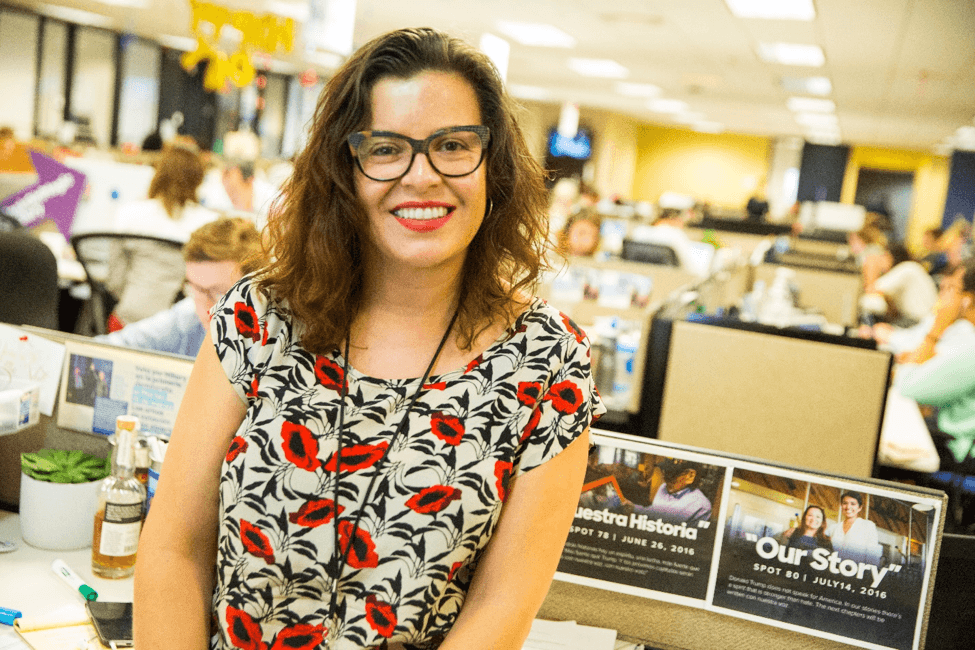 Sylvia Ruiz, directora de medios hispanos pagos para la campaña