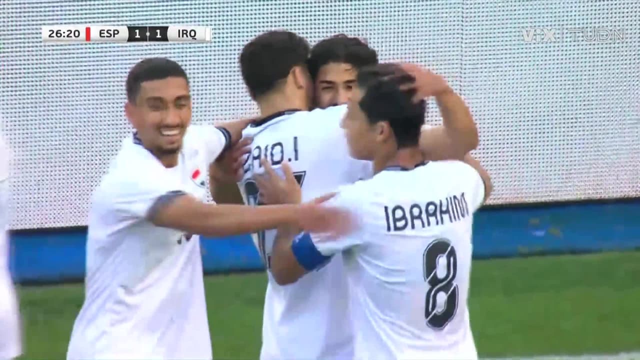 ¡Golazo de Irak! Doski la prende de manera espectacular para empatarlo