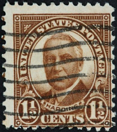 #29- Warren G. Harding. Mandato desde 4 de marzo de 192, hasta 2 de agosto de 1923.