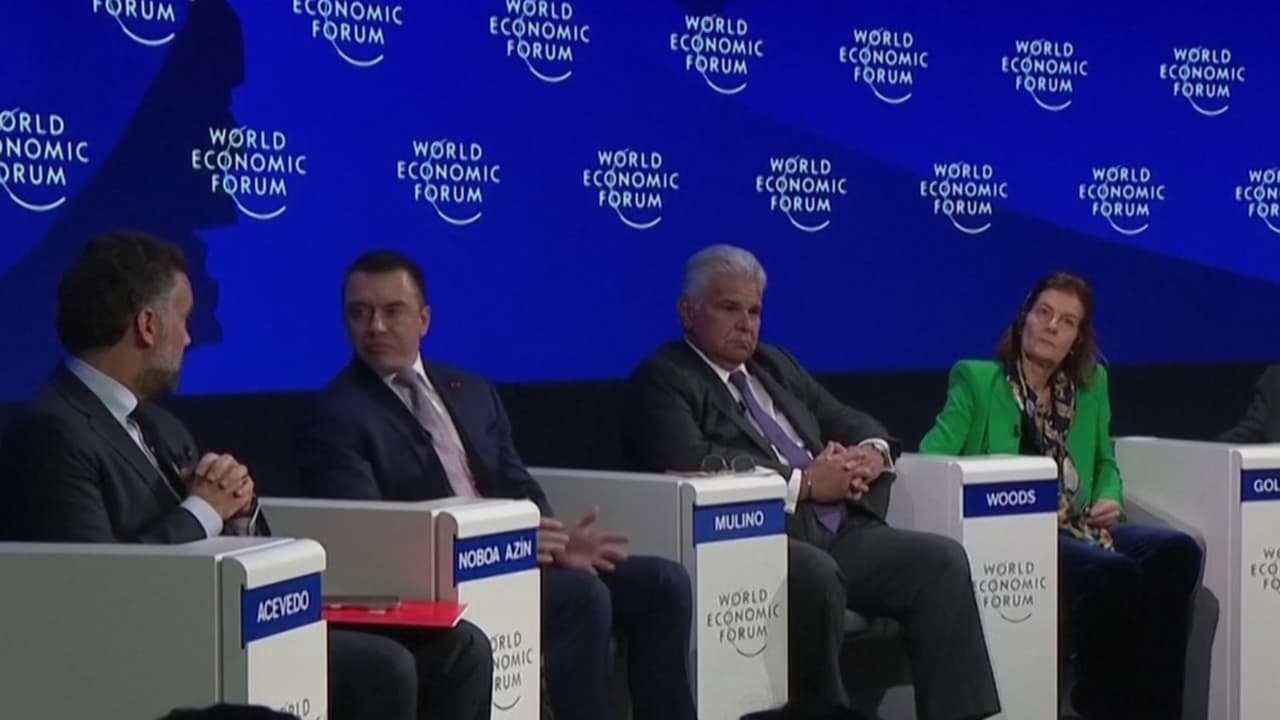 Inició el Foro Económico Mundial en Davos con líderes globales y retos mundiales