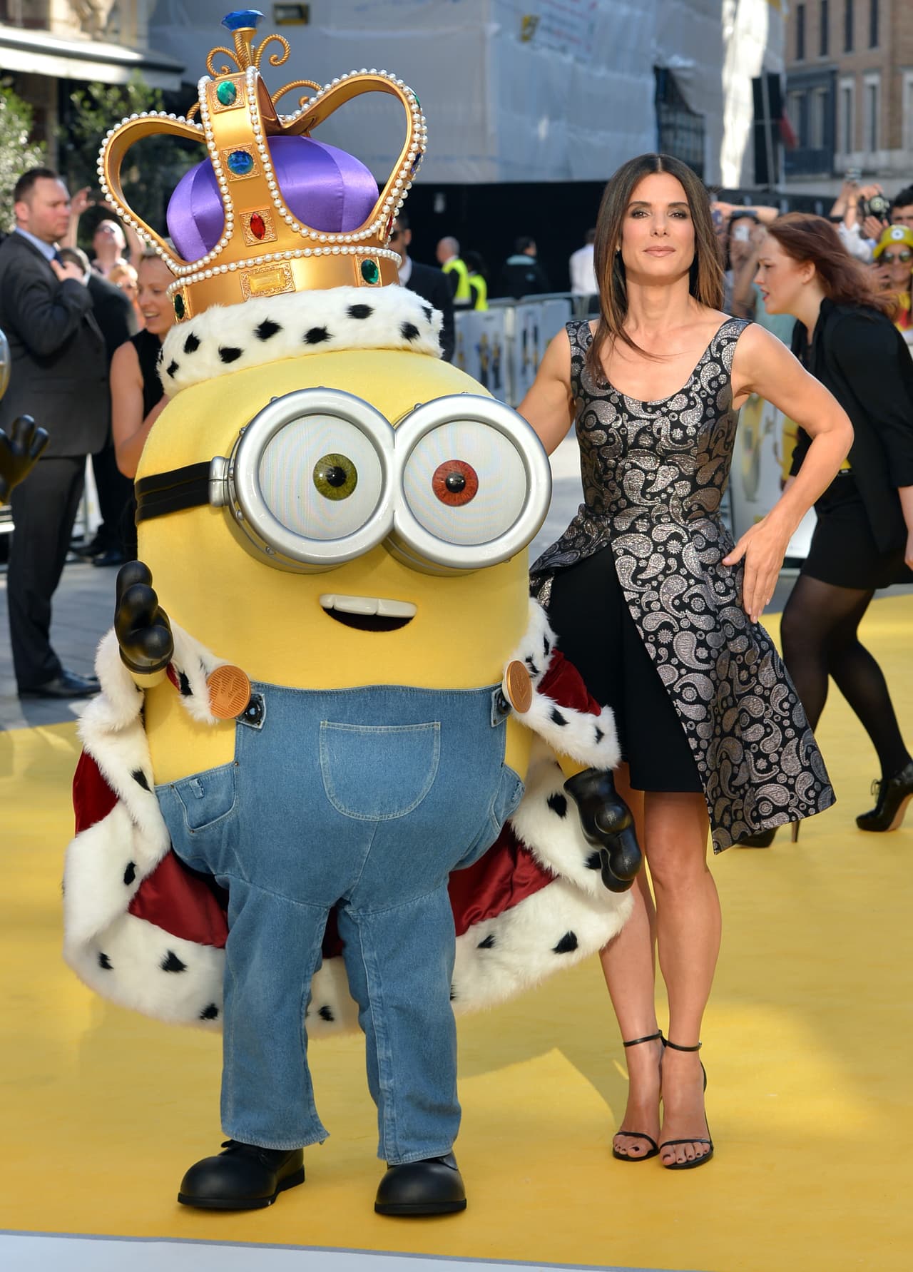 Sandra presta su voz como la villana en 'Minions'