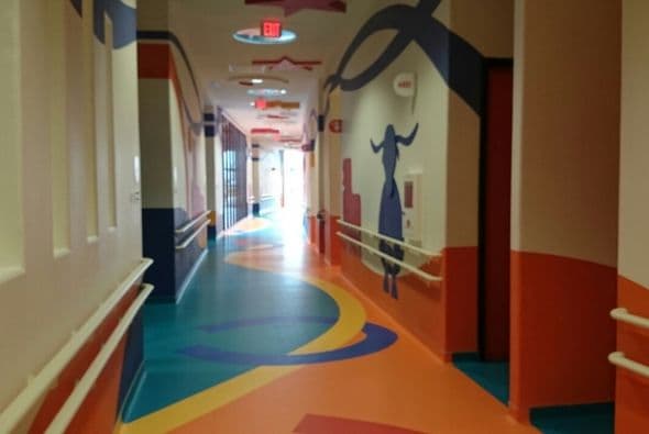 Cada pasillo es una nueva aventura por descubrir, que sin duda ayudará a nuestros beneficiados a continuar con su tratamiento.