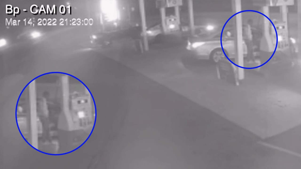 Así fue el robo de $ 1,600 en gasolina en Carolina del Norte