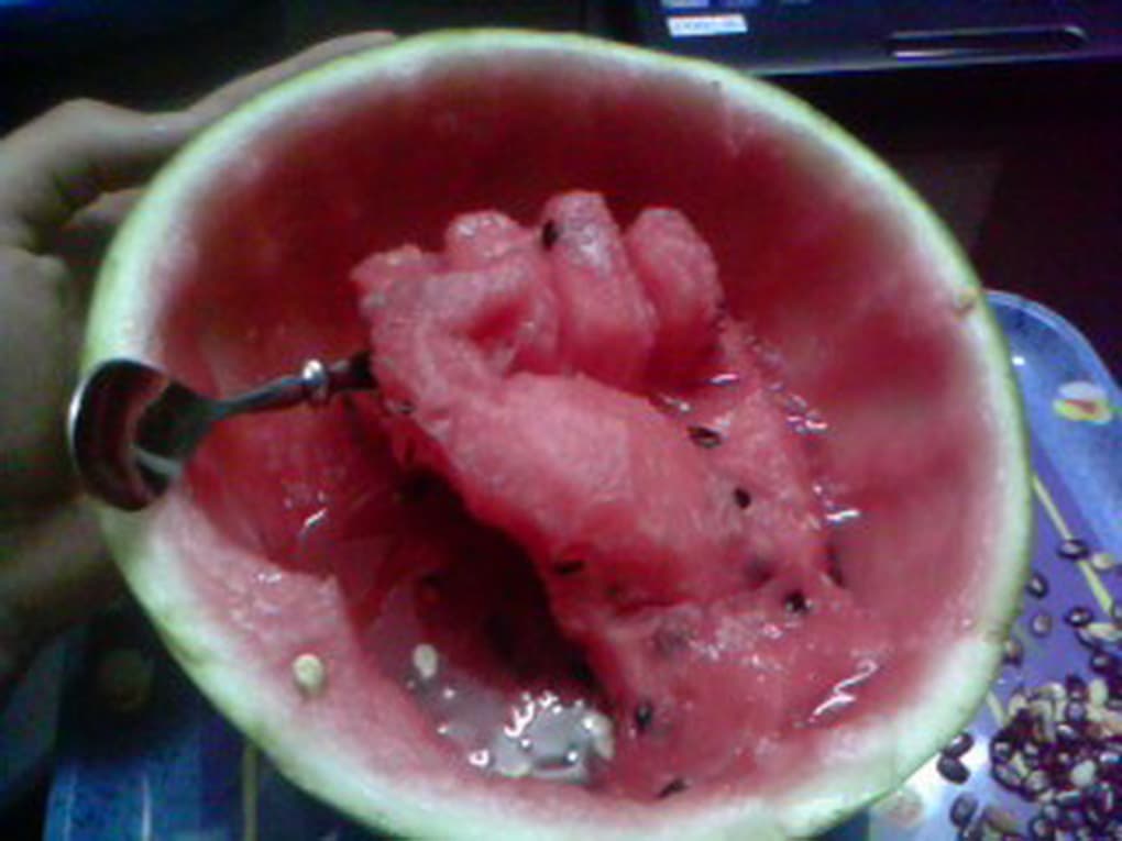 Se ha ganado el apodo ‘hombre sandía’ por sus fans en las redes sociales.