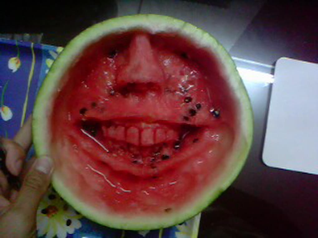 Un estudiante se propuso hacer arte con frutas, ¡y encontró cómo hacerlo!