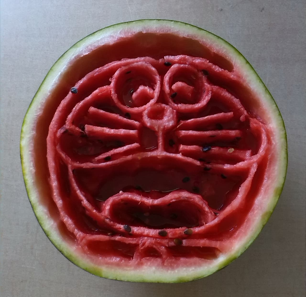 ¡Le gustan mucho las caricaturas!