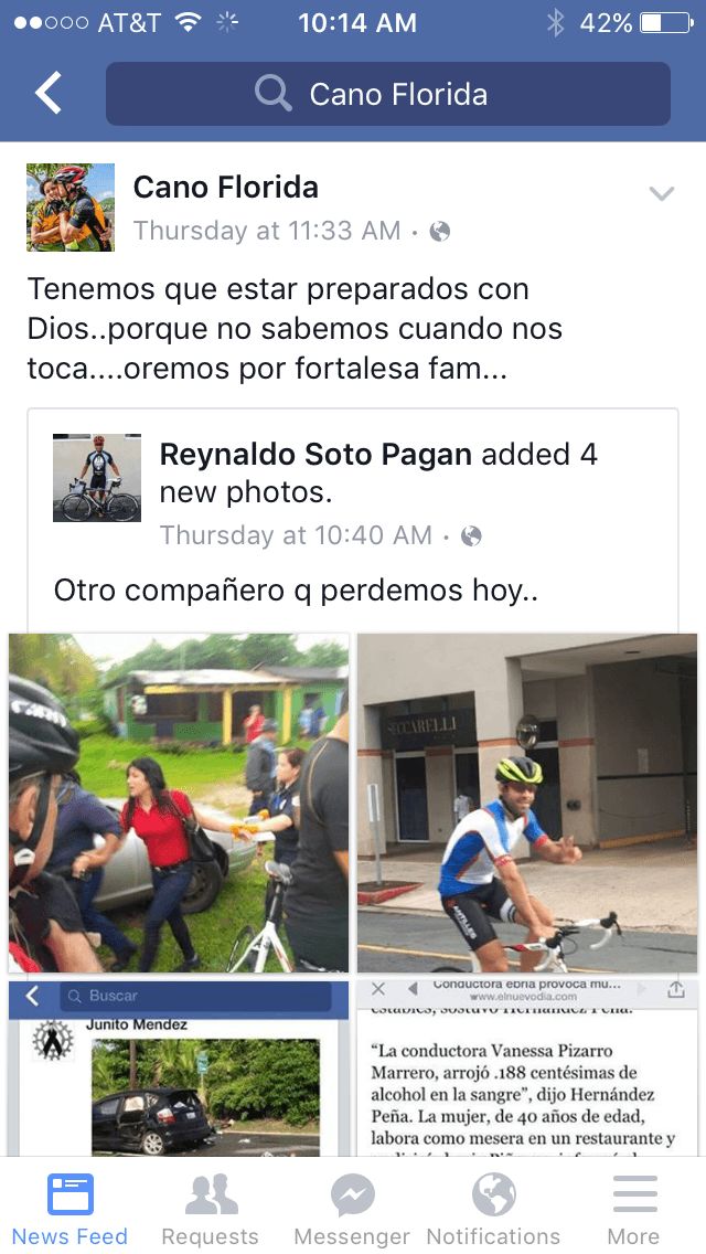 Este es el segundo caso de atropellamiento a un ciclista durante esta semana, el otro ocurrió el jueves cuando una mujer de 40 años, bajo los influjos del alcohol, atropelló a una caravana de ciclistas matando a uno de ellos.