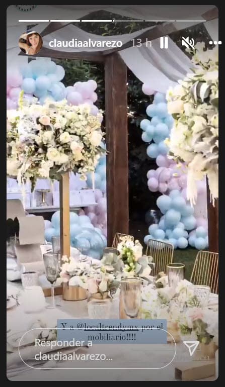 En octubre pasado, reveló que en las primeras semanas vivió momentos de zozobra porque uno de sus bebés corría 
<b><a href="https://www.univision.com/famosos/claudia-alvarez-mellizos-temio-perder-hijo-fotos" target="_blank">el riesgo de no sobrevivir</a></b> al proceso de gestación.
<br>