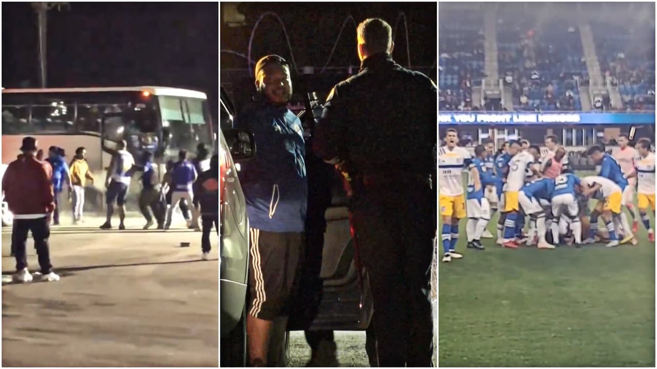 Peleas masivas, balaceras y aficionados golpeando a futbolistas: la caótica visita del Cruz Azul a San José
