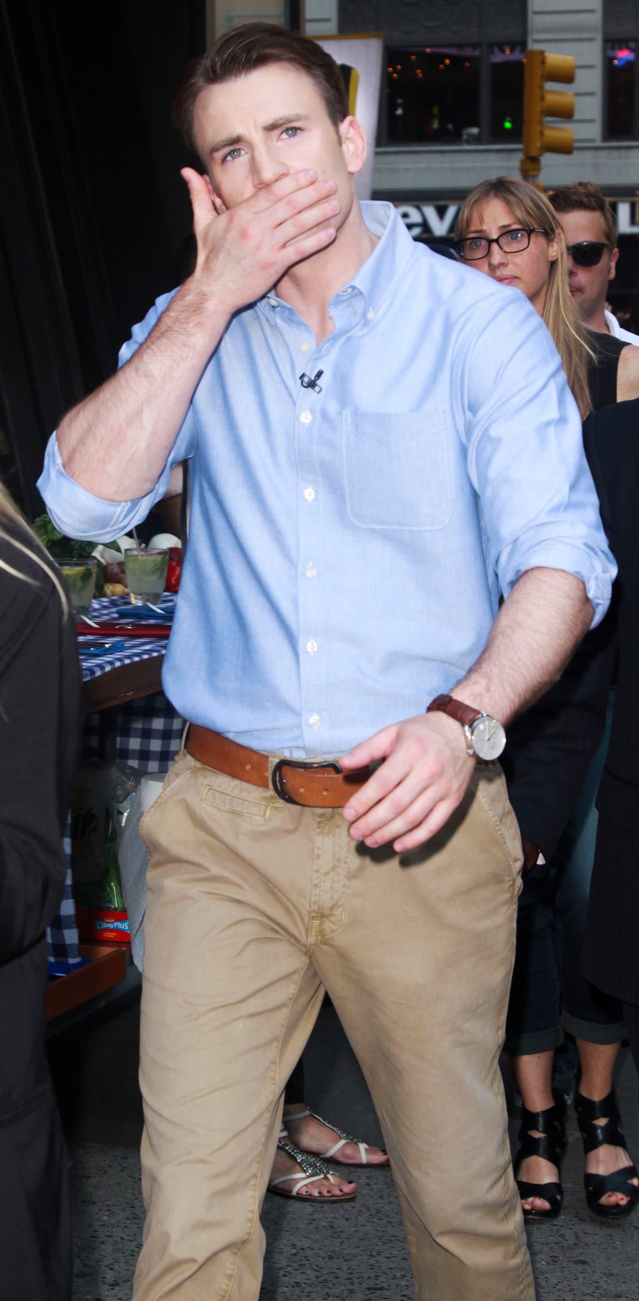 Chris Evans. Interpretar al Capitán América no es un logro fácil, y es que este actor se somete seis días a la semana a una rutina intensa.