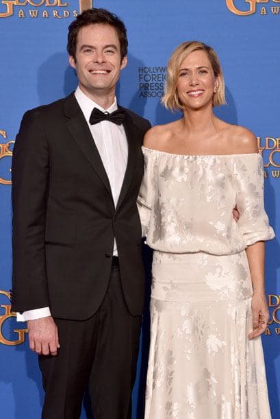 Bill Hader y Kristen Wiig