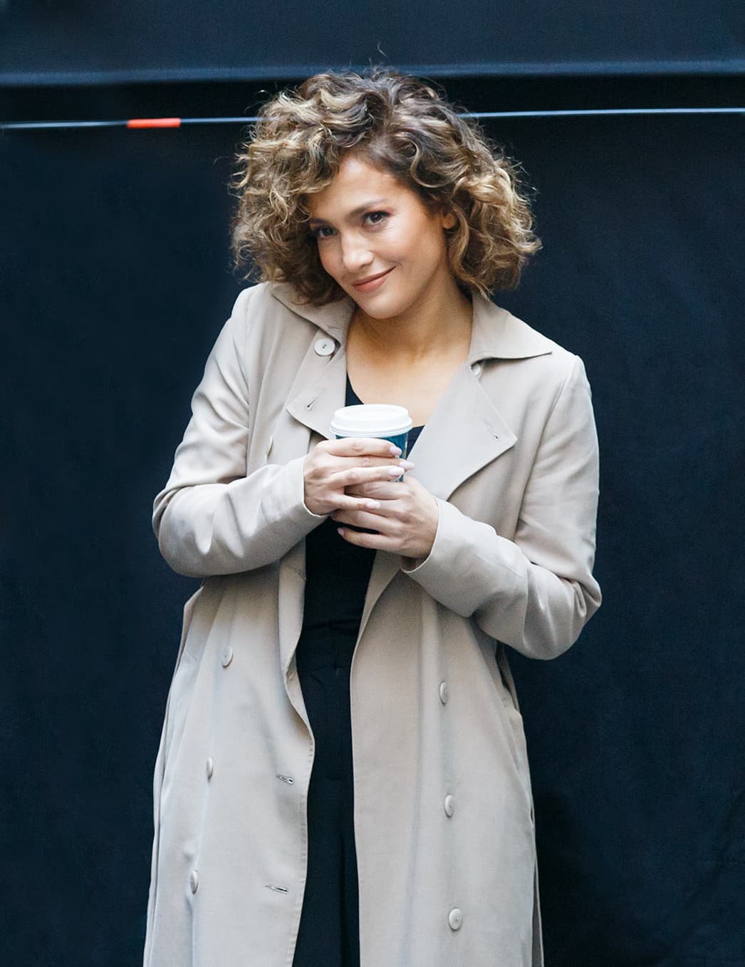 Normalmente la vemos así de dulce y feliz.