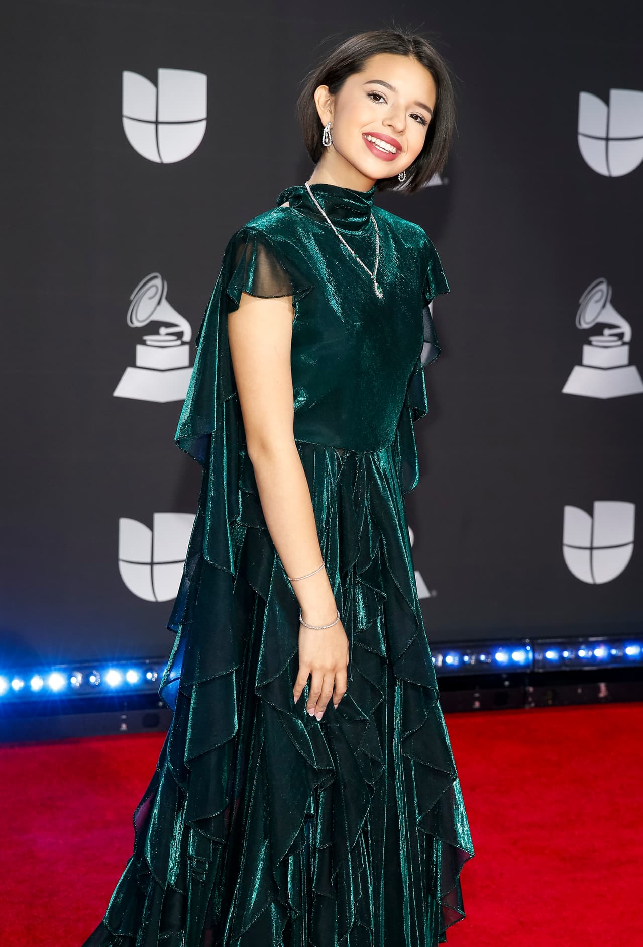 Y conquistó la lente de todos los fotógrafos que estaban en la alfombra.