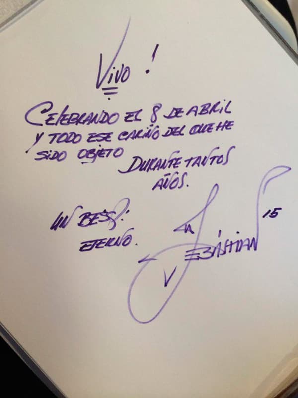 Pero en ese año todavía celebró su cumpleaños rodeado de amor, además compartió un emotivo mensaje a través de sus redes sociales.