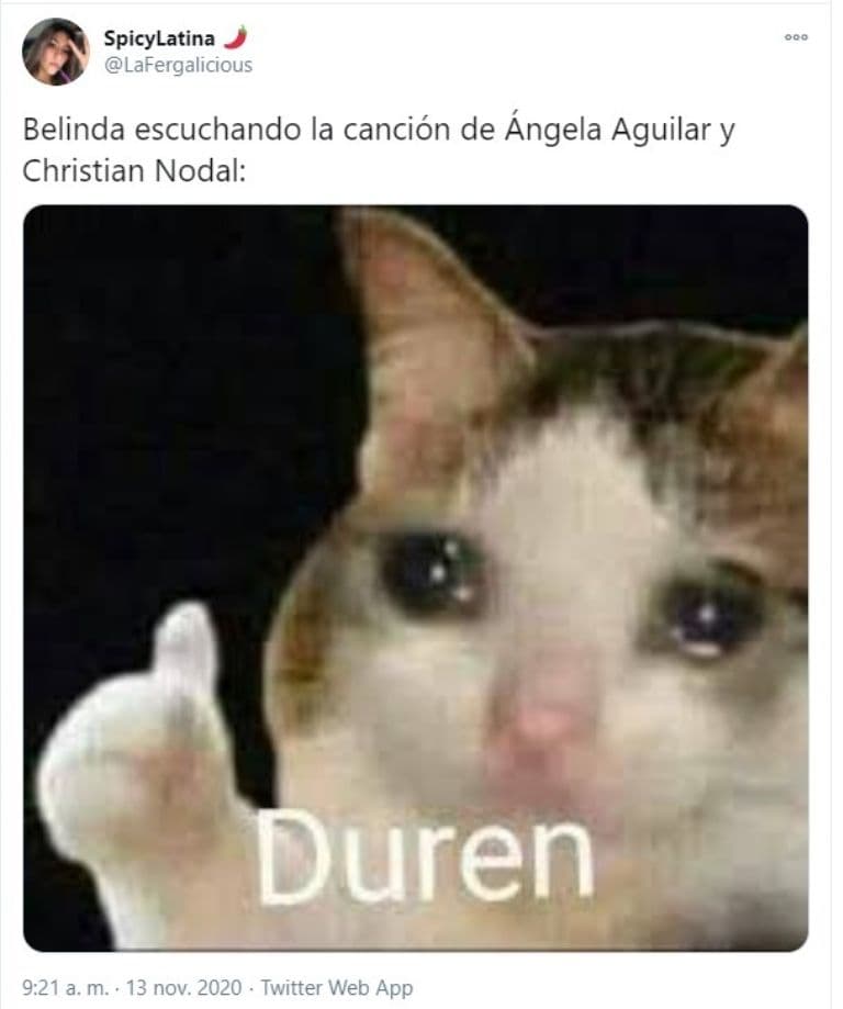 Pero para los usuarios de redes sociales, es imposible no burlarse un poco de la situación.