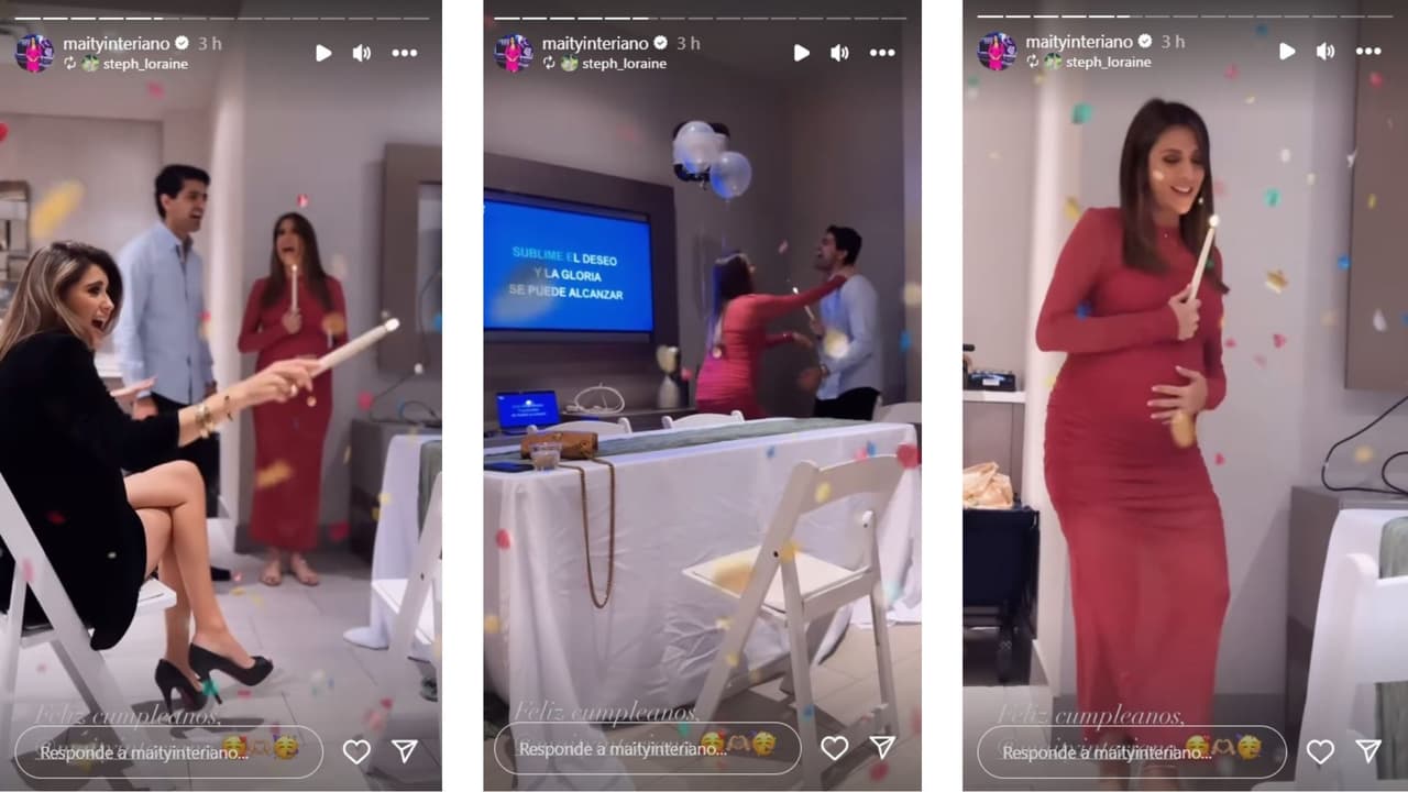 Maity Interiano y su esposo Anuar Zidan realizaron karaoke.