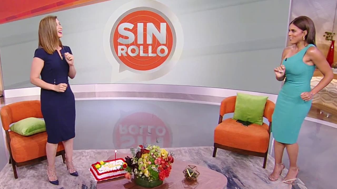 Ahí ya la esperaba 
<a href="https://www.univision.com/shows/despierta-america/a-francisca-le-toco-bailar-el-happy-birthday-para-celebrar-el-cumpleanos-de-elyangelica-gonzalez-video">Elyangelica González</a>, quien por cierto esta semana celebró feliz una nueva vuelta al sol.