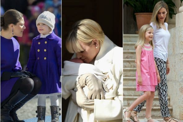 Como Catherine de Cambridge, estas reinas y princesas también se convirtieron en mamás y aquí te las presentamos.