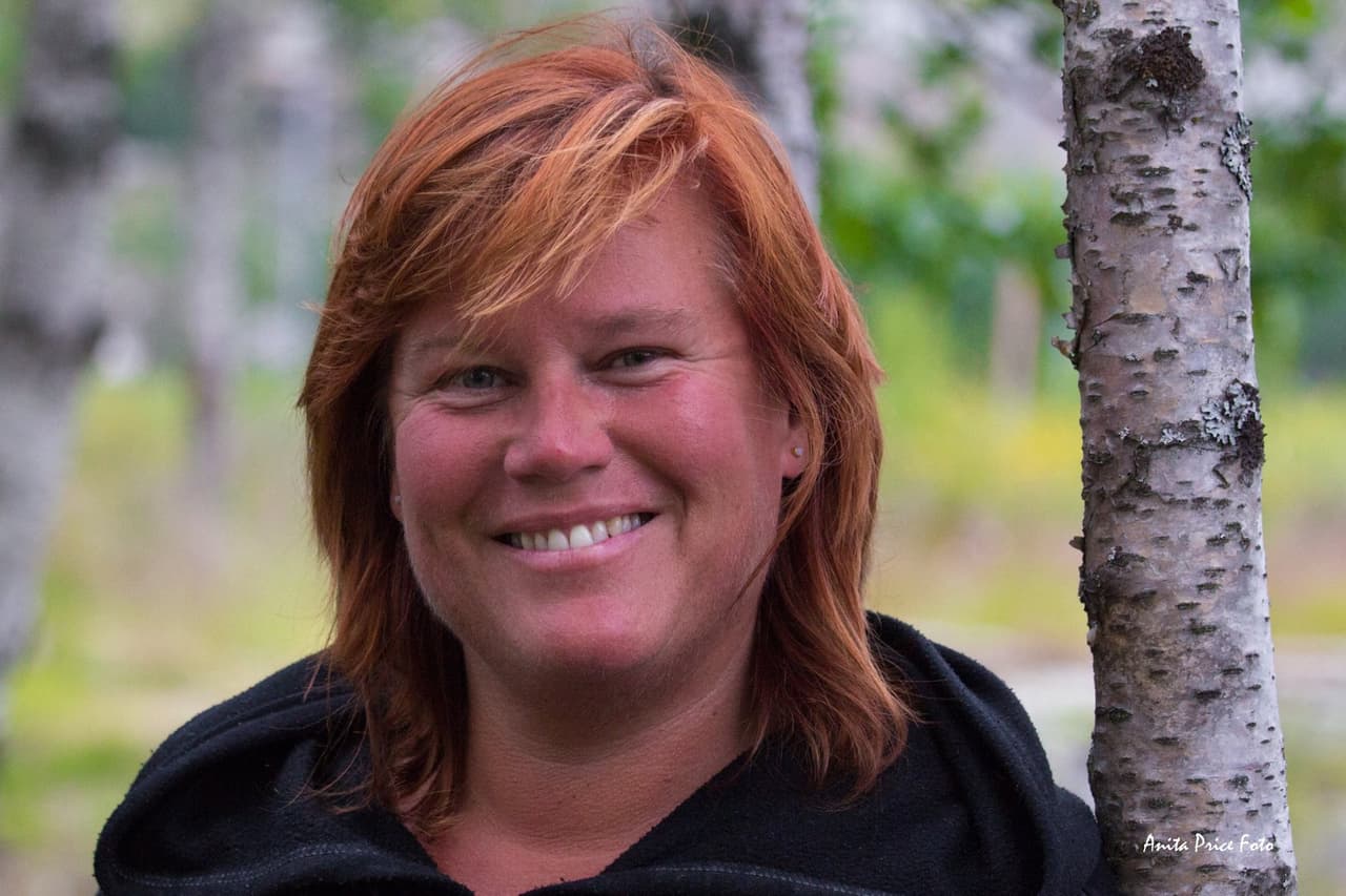 Fue Cecilie Sonsteby quien capturó la tierna figura en lo alto.