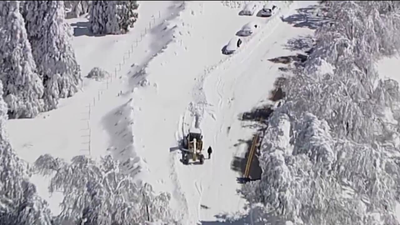 Algunos habitantes de Crestline siguen sin poder volver a sus hogares tras impacto de la tormenta