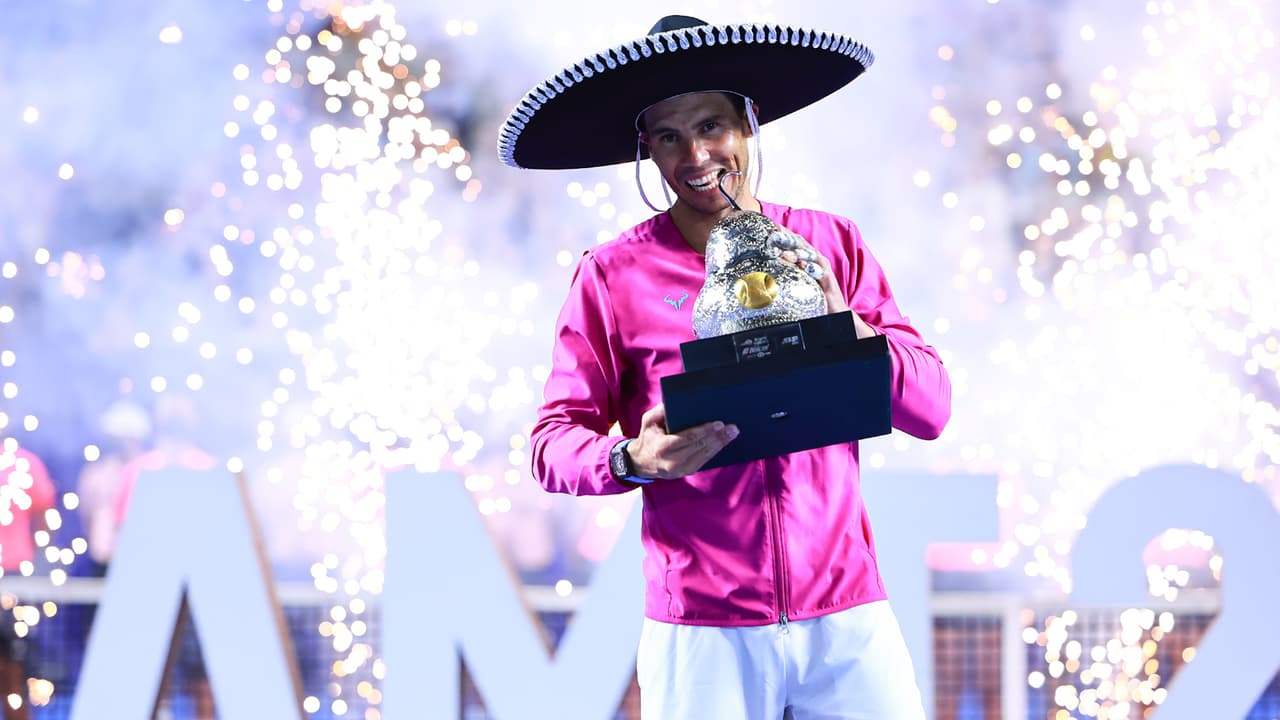 Rafael Nadal conquista el Abierto Mexicano de Tenis 2022