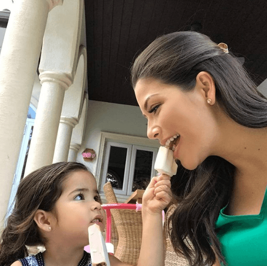 Estos tres años como mamá han sido los mejores de su vida.