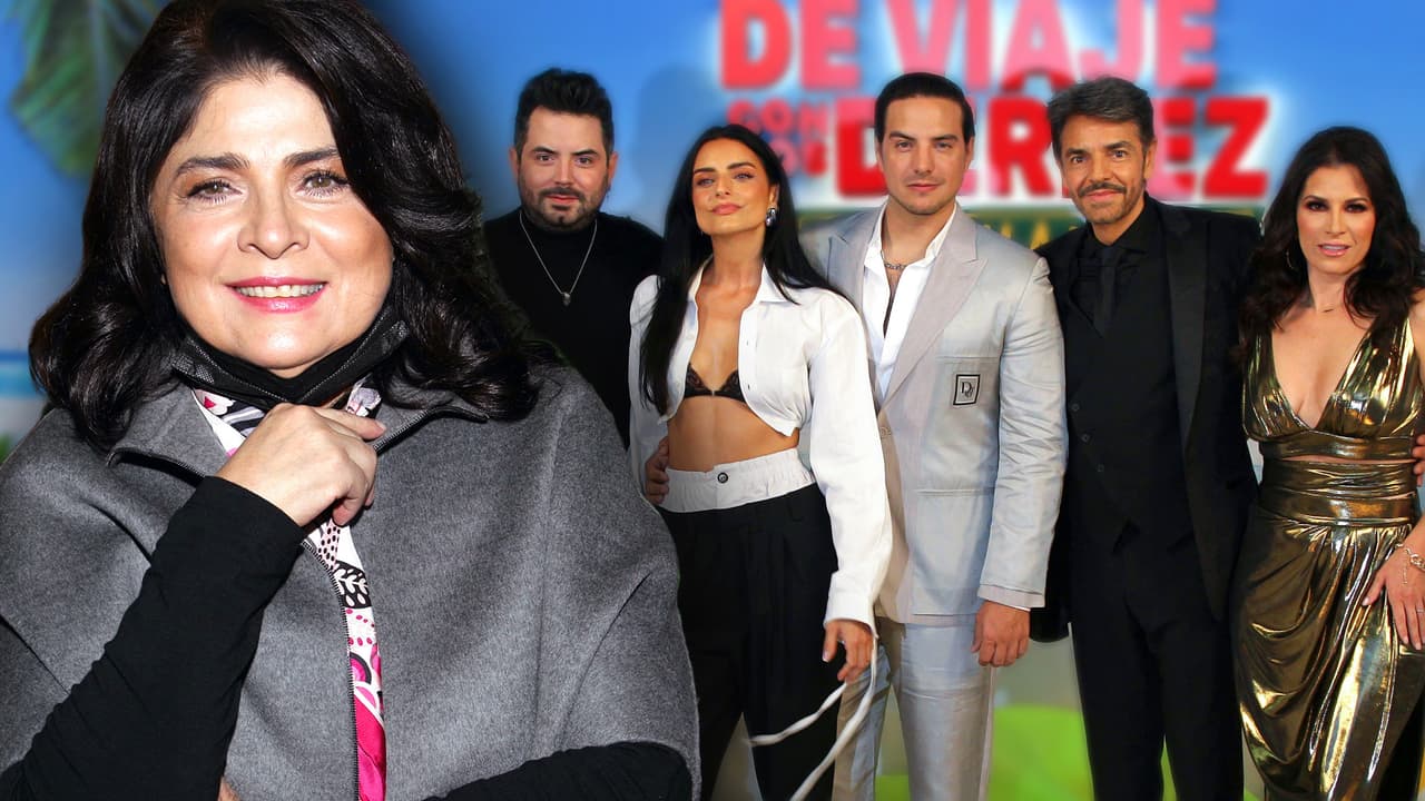 ¿Victoria Ruffo está en "negociación" con Eugenio Derbez para unirse a su reality? Su hijo lo revela