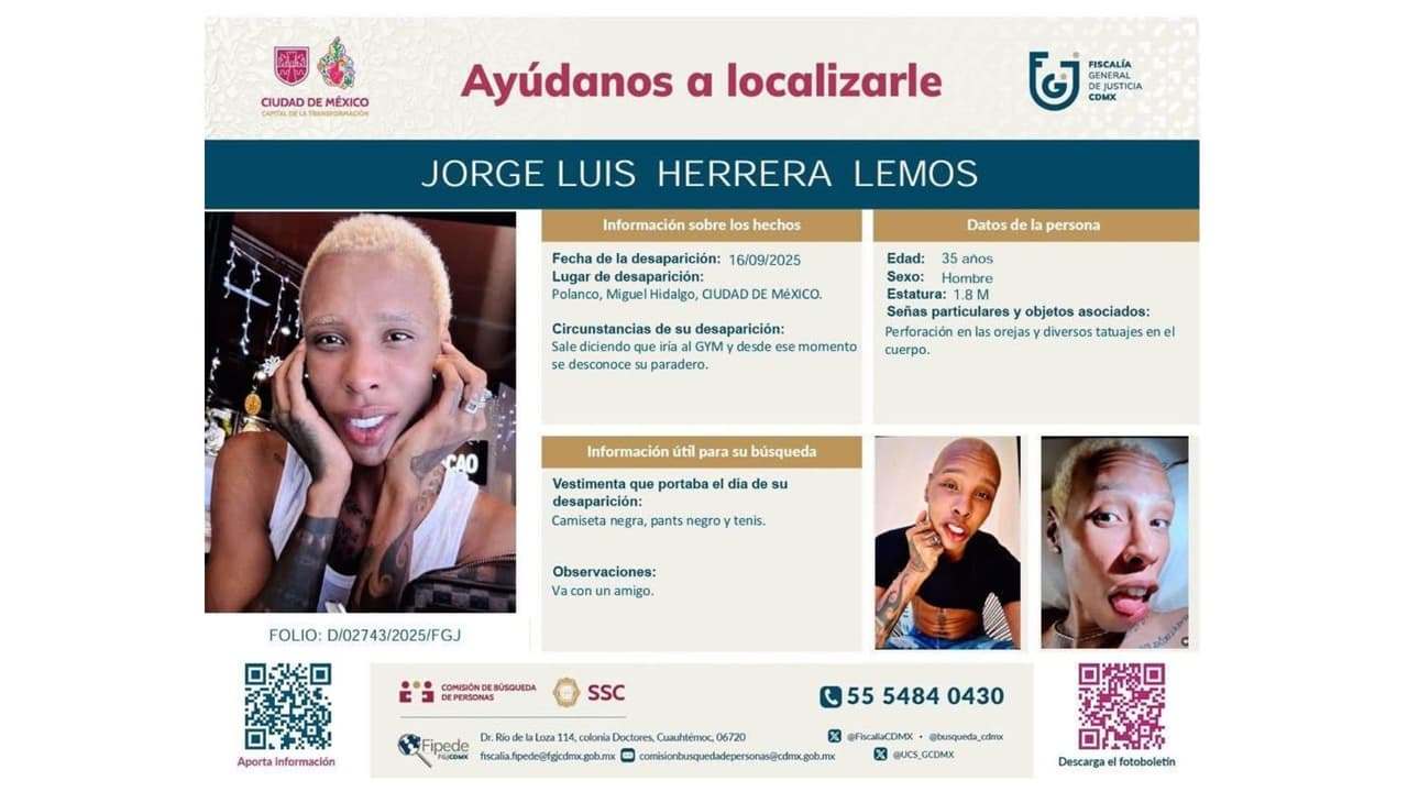 DJ Regio Clown también está desaparecido.