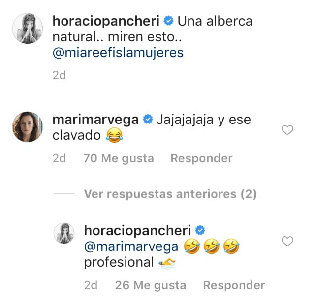 Esto explica que desde hace un mes hayan comenzado a comunicarse en redes sociales.