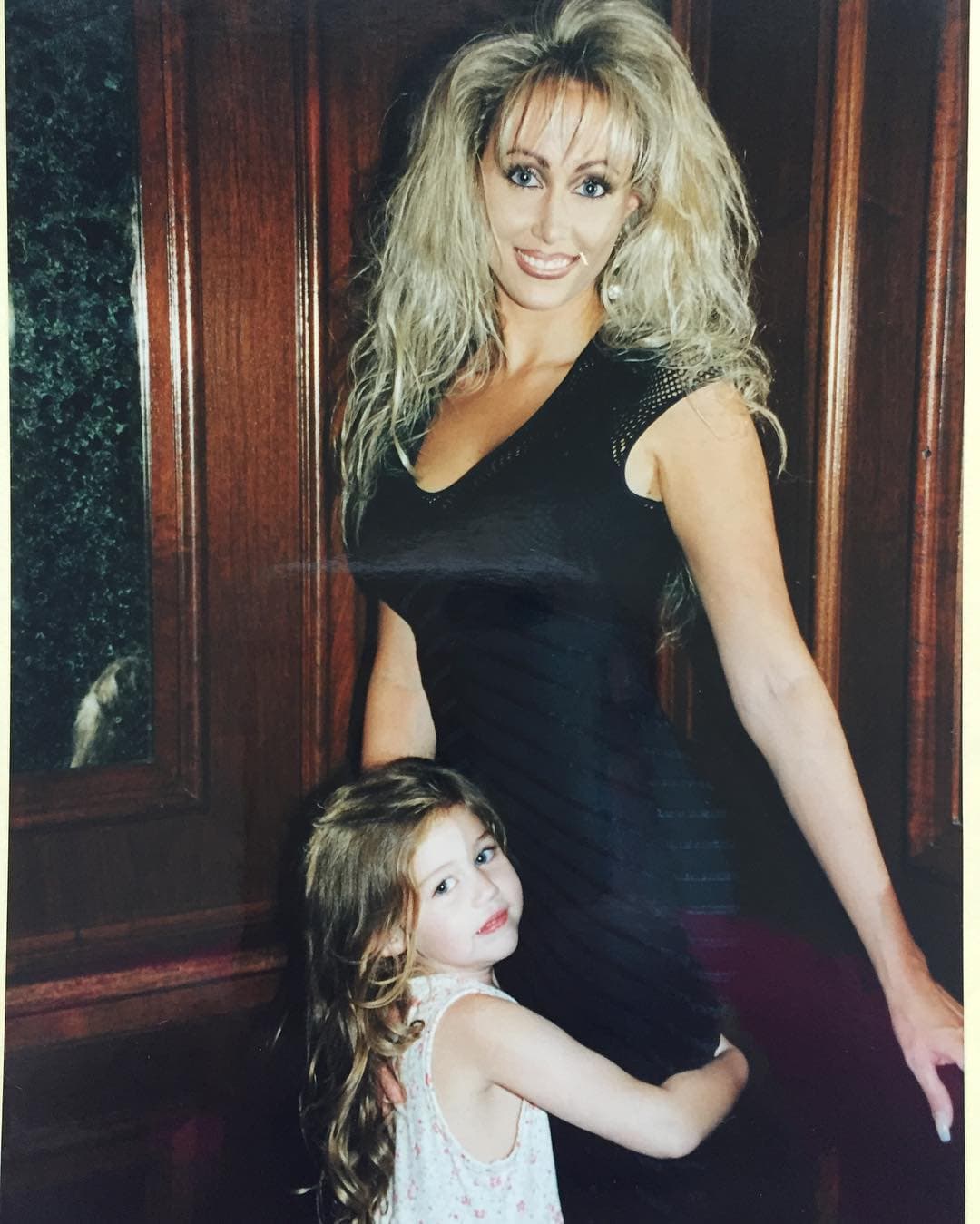 De peque era súper tierna.