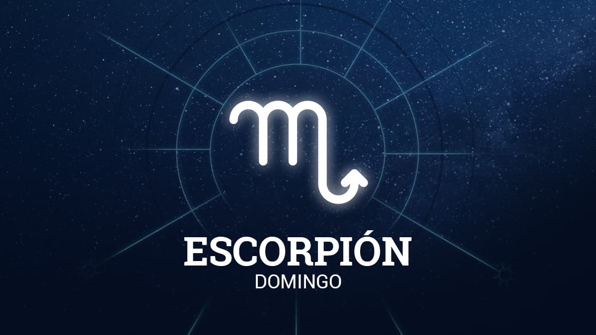Escorpión – Domingo 17 de noviembre de 2019: la intensidad de tu signo será evidente