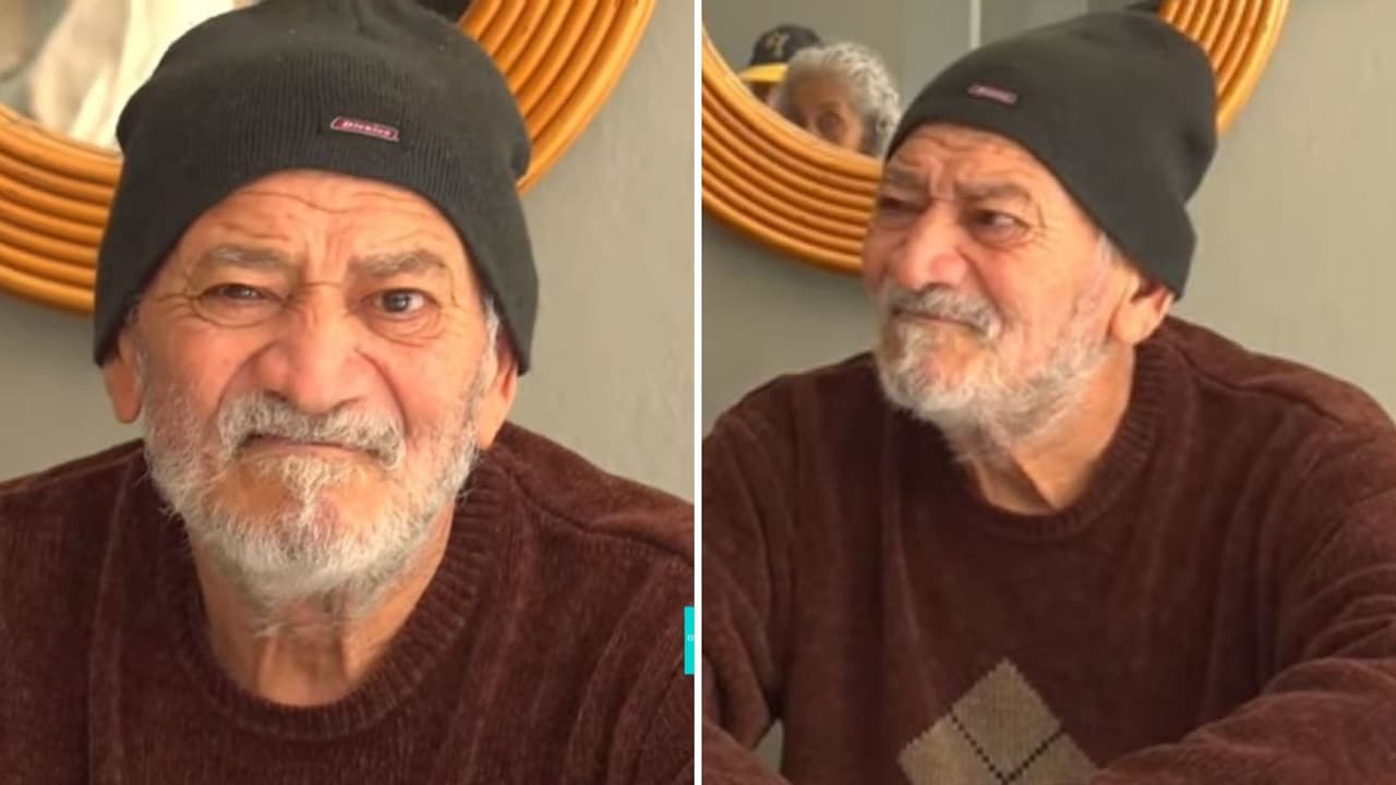 Abuelito suplica a sus hijos que lo visiten en asilo.