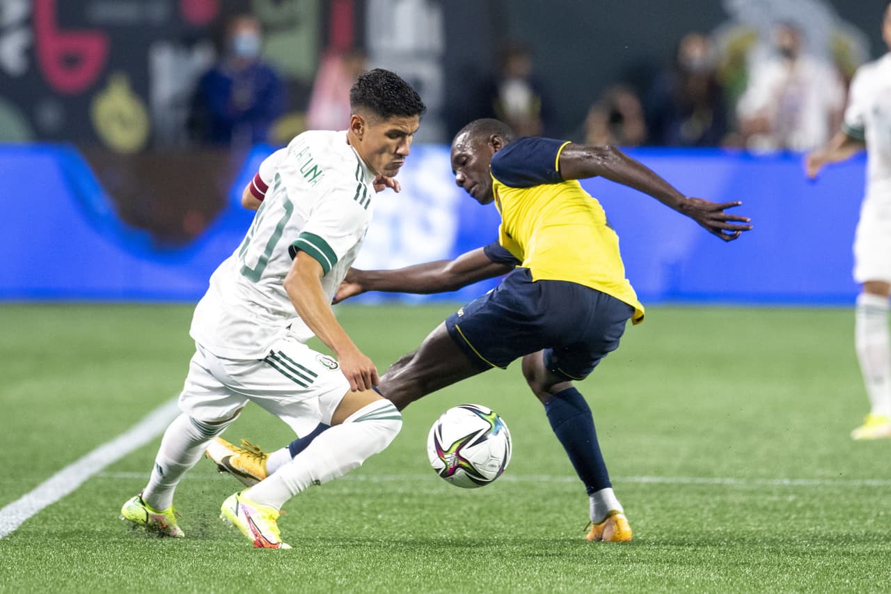 Los goles de J. Quiñónez, J. Corozo y W. Chalá sentencian la victoria 2-3 de Ecuador sobre México.